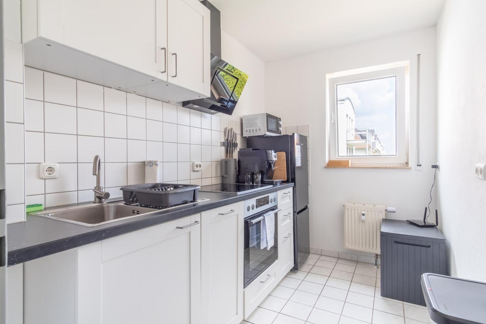 דירות לייפציג Arbeitsplatz, Balkon, Tiefgarage Naehe Neue Messe מראה חיצוני תמונה