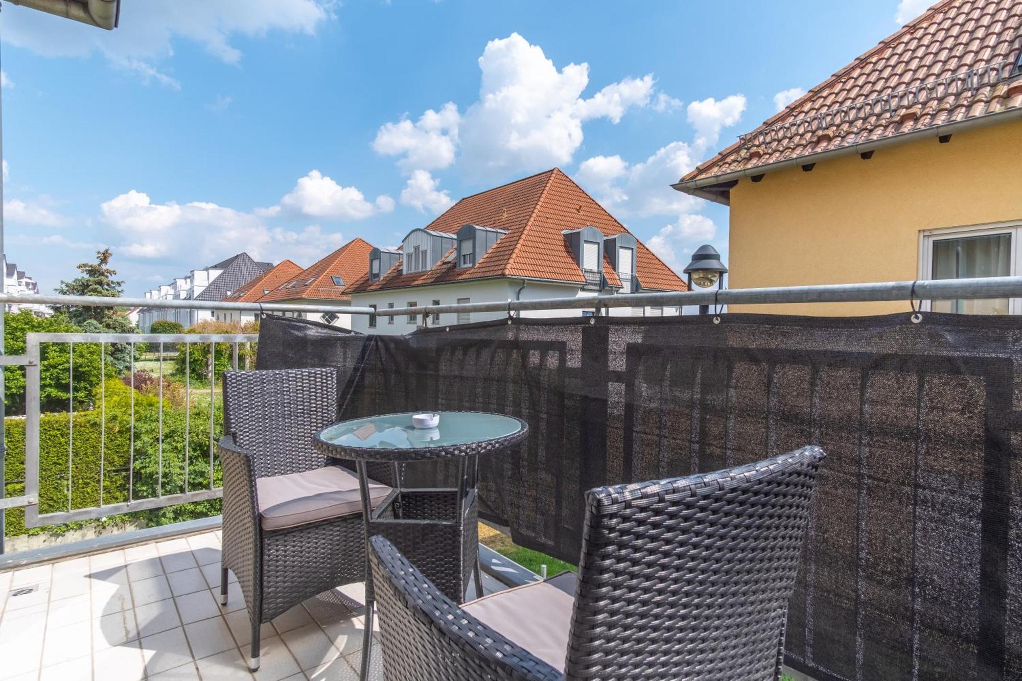 דירות לייפציג Arbeitsplatz, Balkon, Tiefgarage Naehe Neue Messe מראה חיצוני תמונה